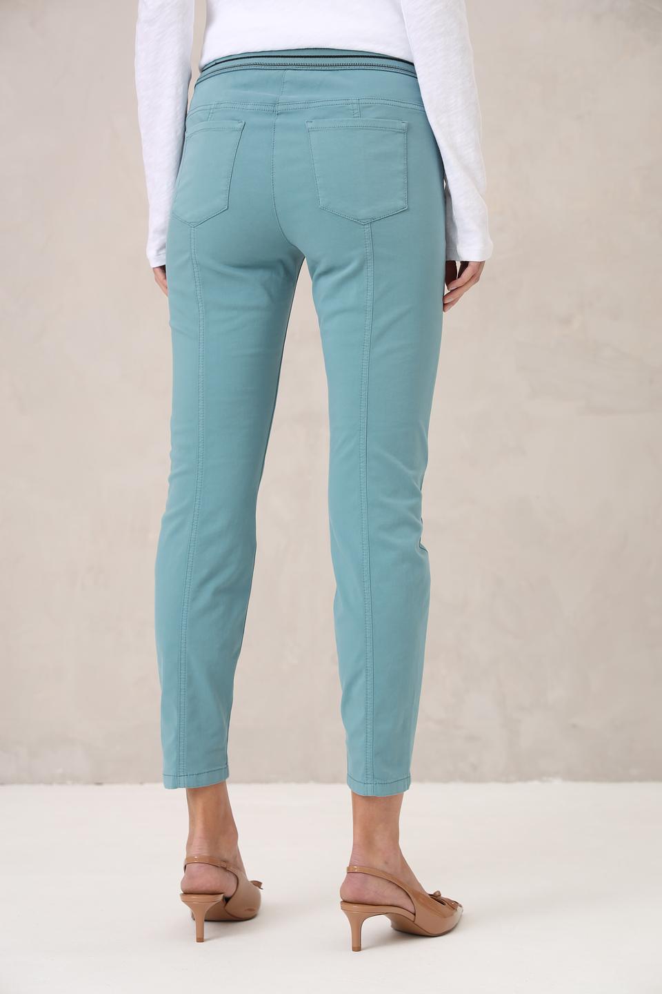 Джинсы Luisa Cerano бирюзовые