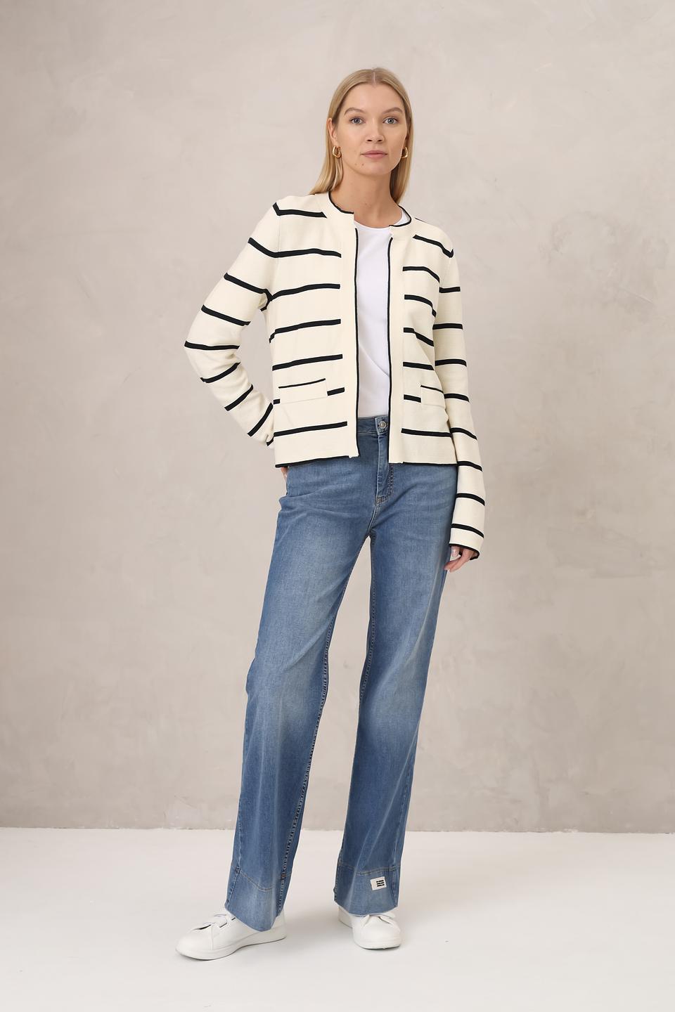 Жакет Gerry Weber в полоску бежевый