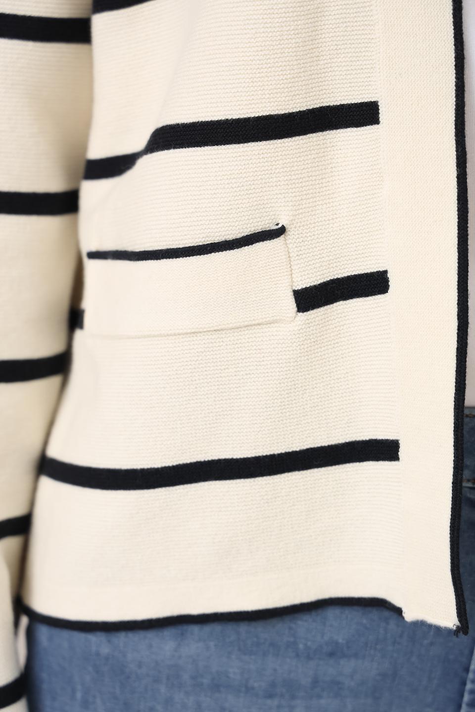 Жакет Gerry Weber в полоску бежевый