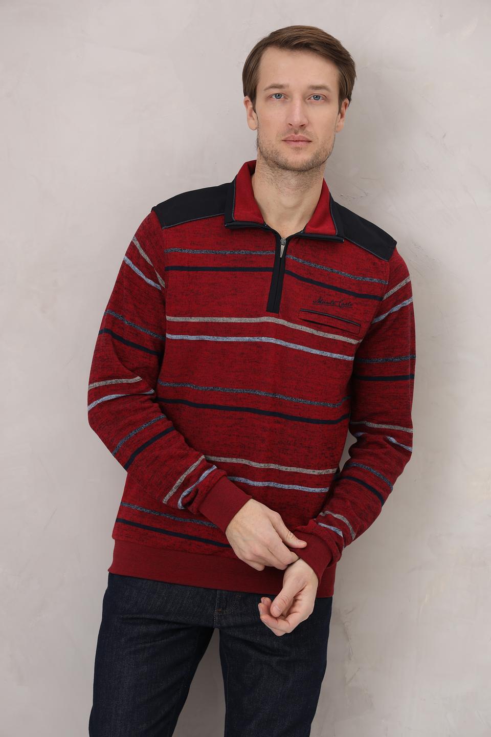 Джемпер Monte Carlo в полоску