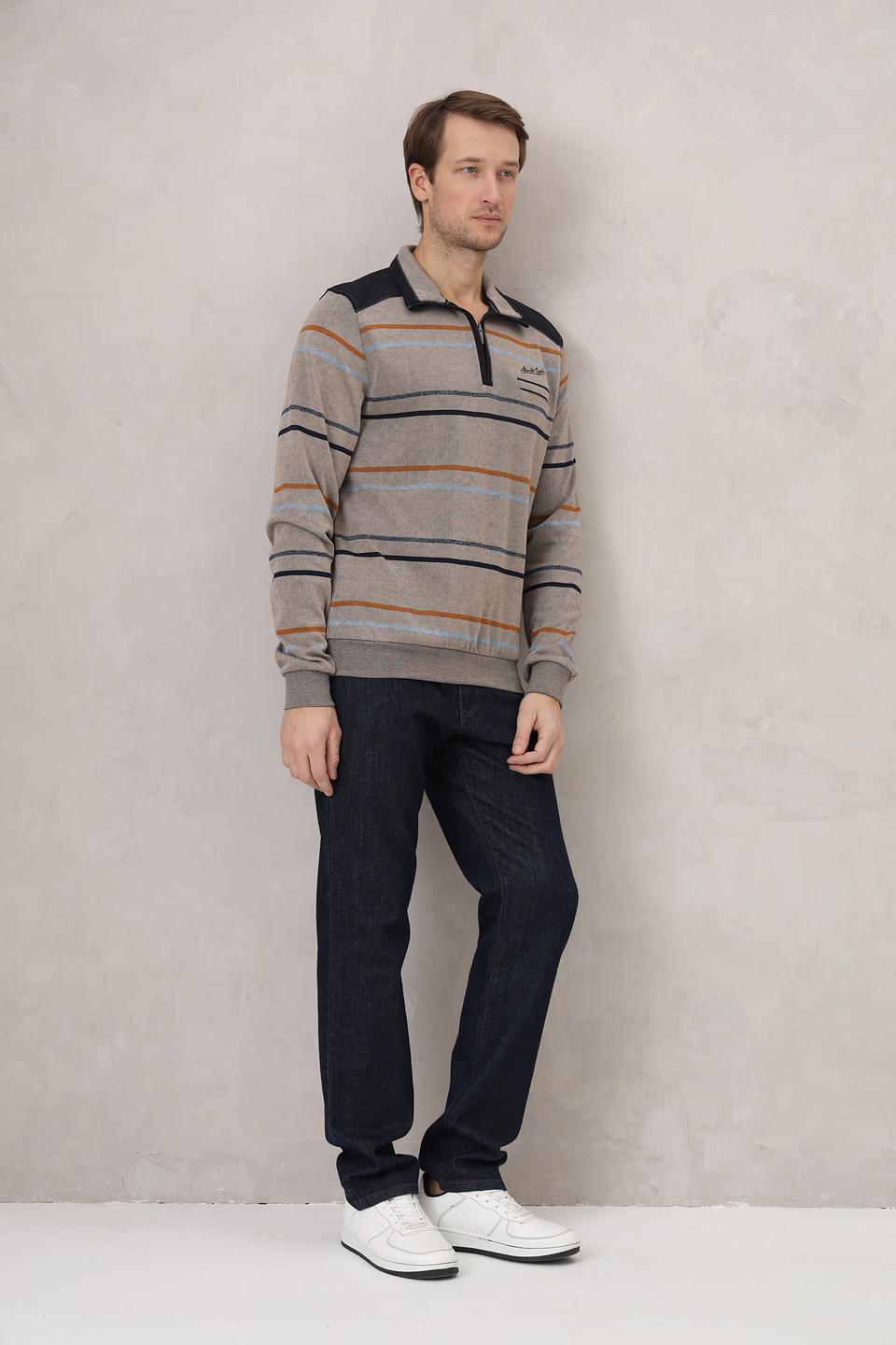 Джемпер Monte Carlo в полоску