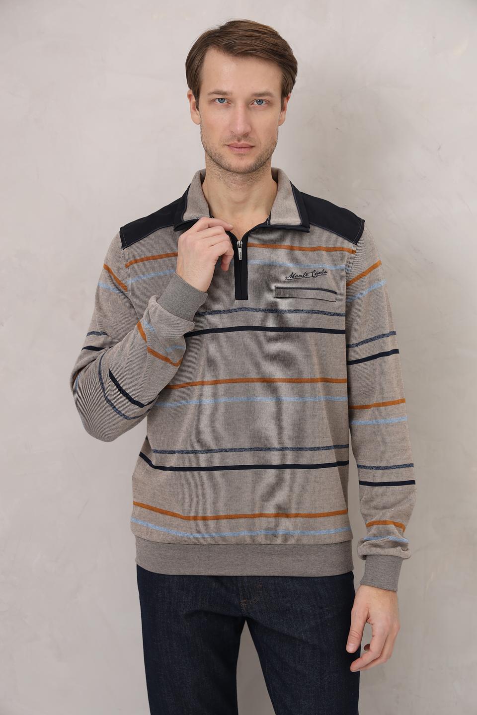Джемпер Monte Carlo в полоску