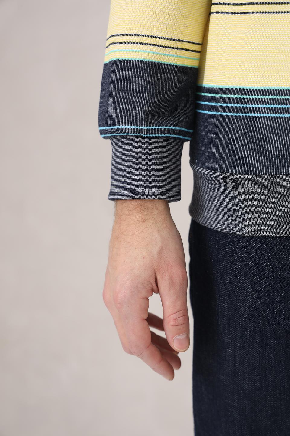 Джемпер Monte Carlo в полоску