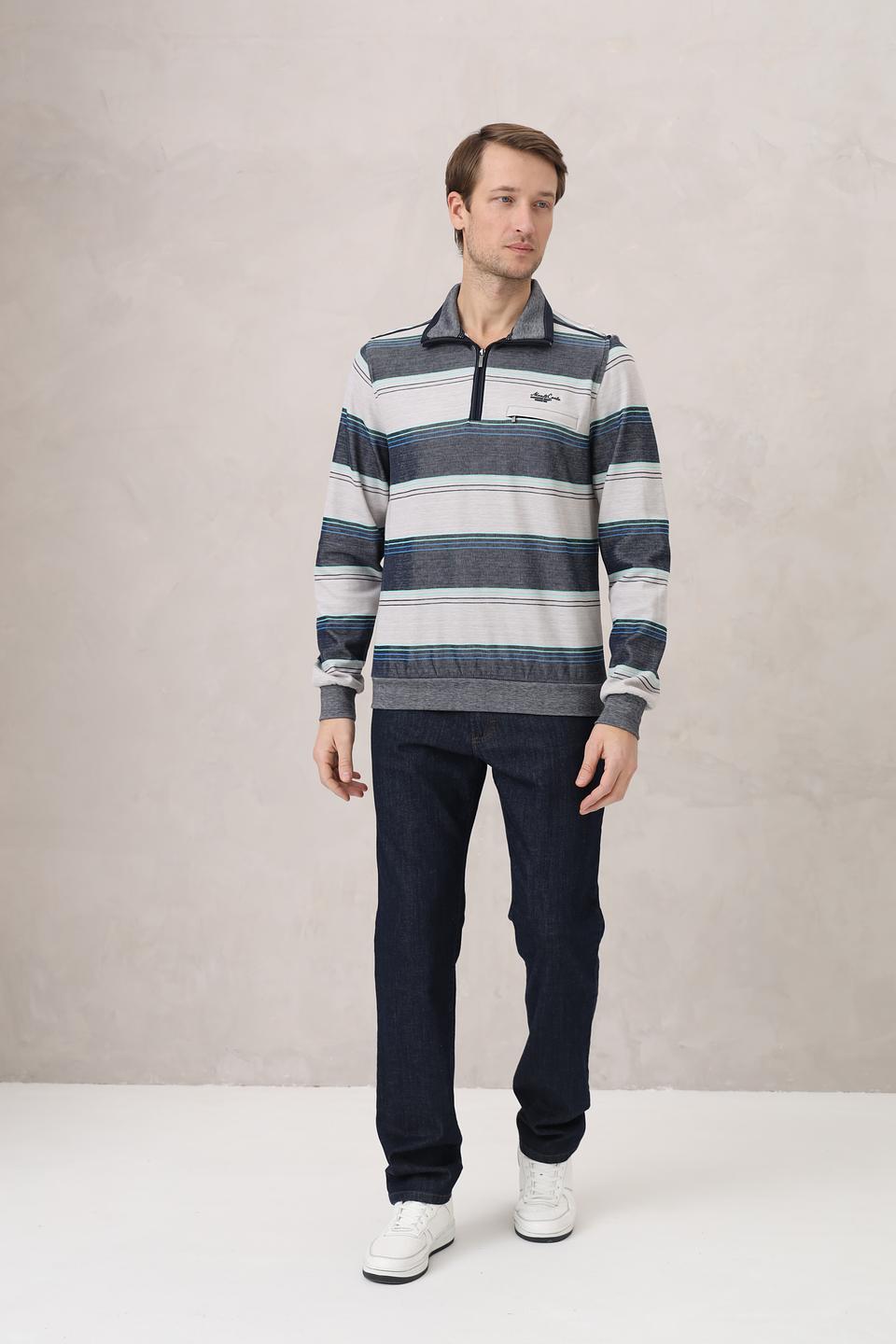 Джемпер Monte Carlo в полоску