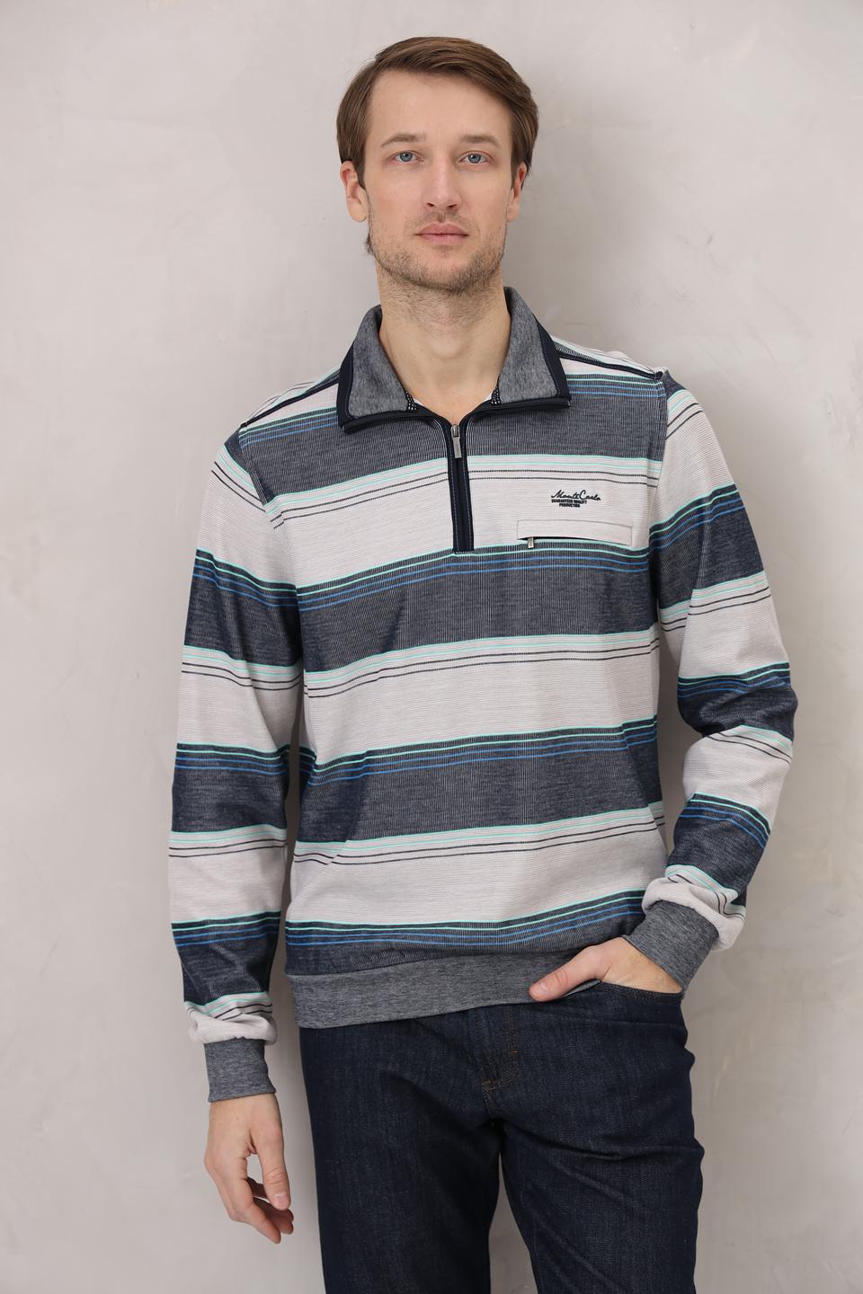 Джемпер Monte Carlo в полоску