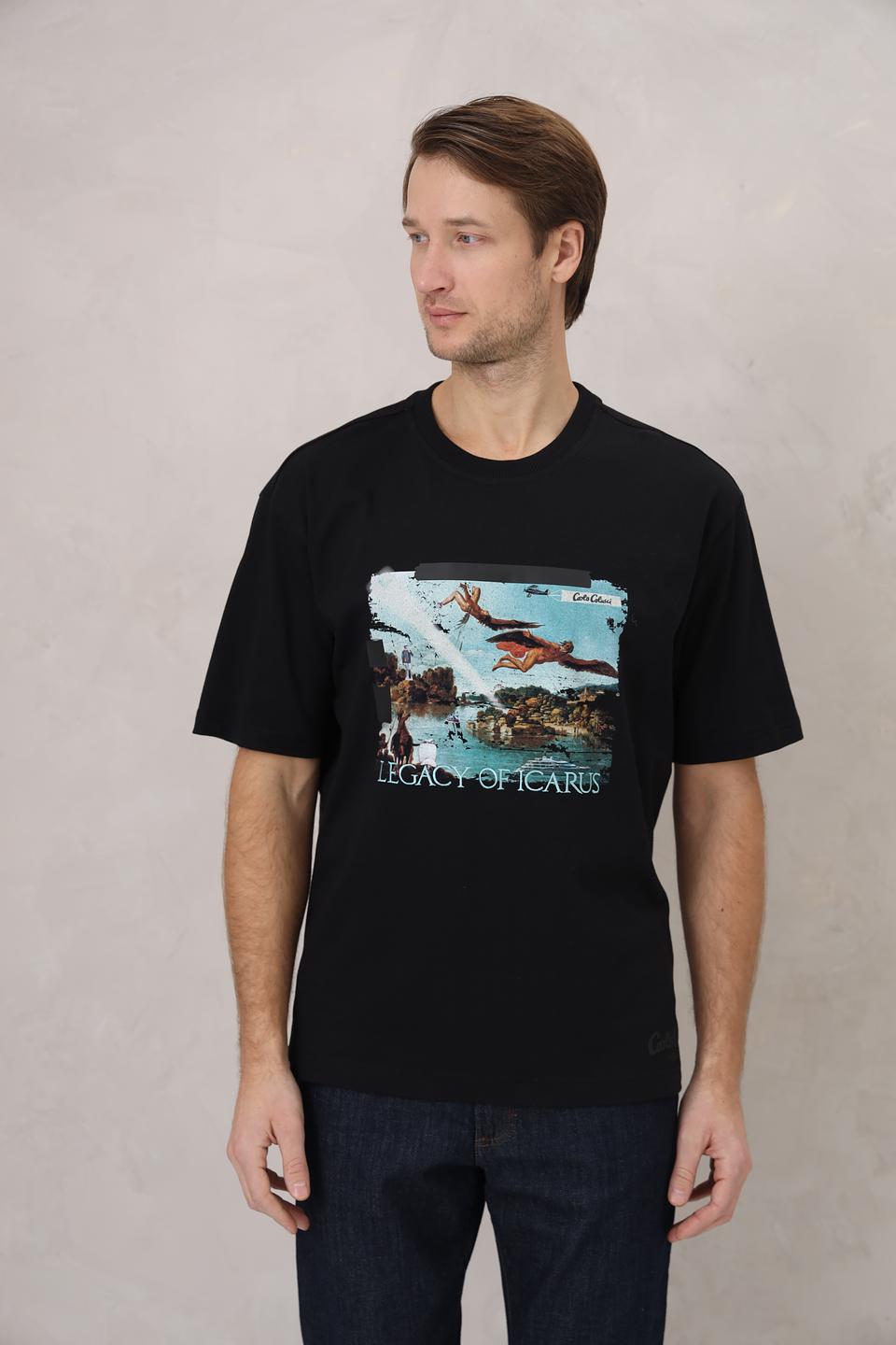 Футболка Carlo Colucci с принтом Legacy
