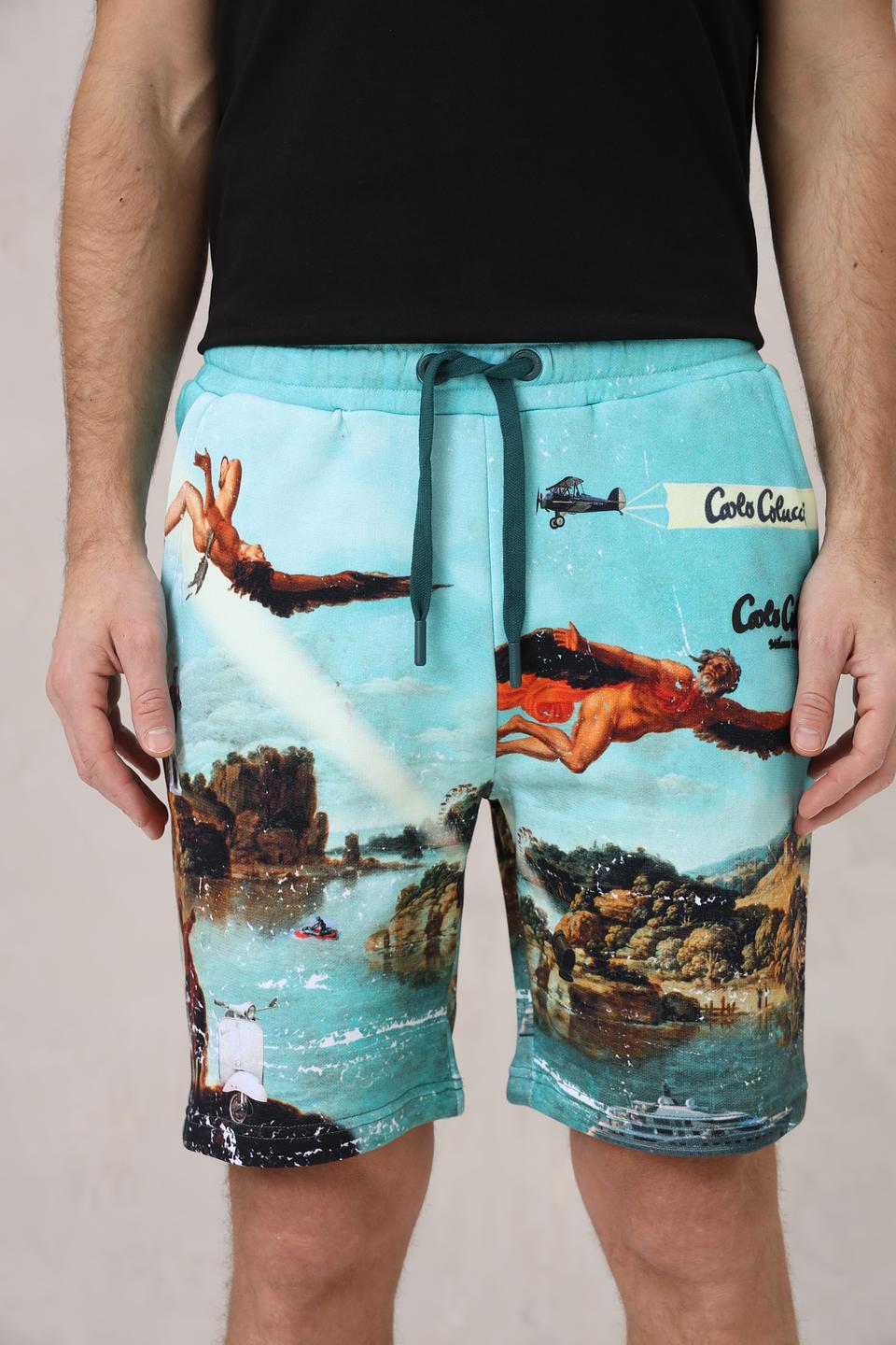 Шорты Carlo Colucci с принтом