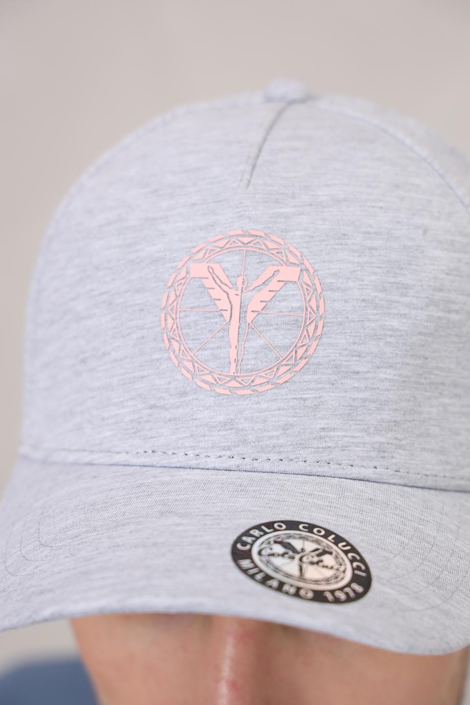 Бейсболка Carlo Colucci серая