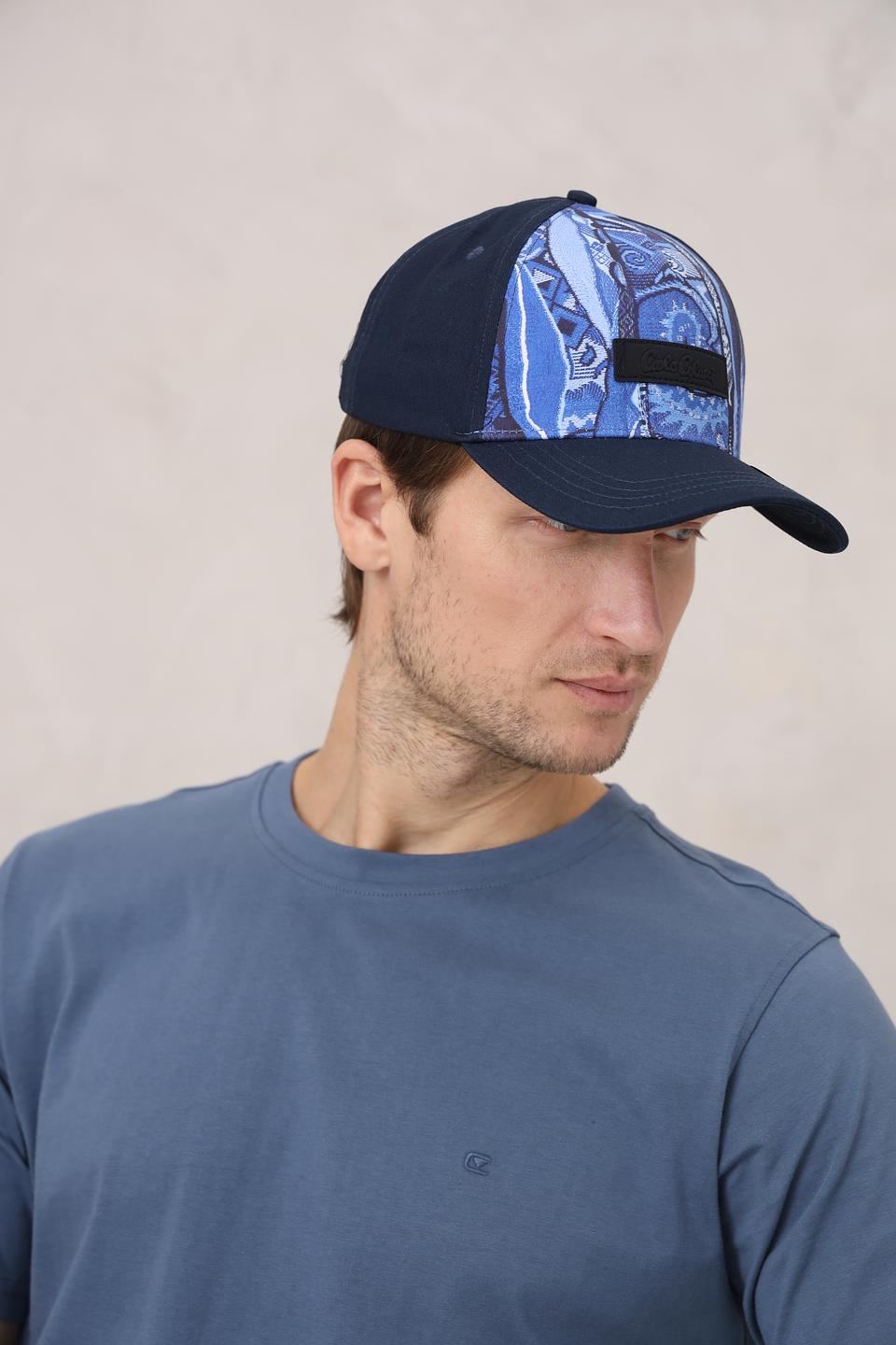 Бейсболка Carlo Colucci с принтом