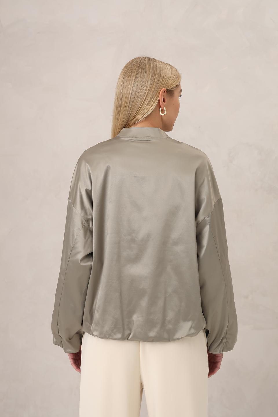 Ветровка Lecomte оверсайз хаки