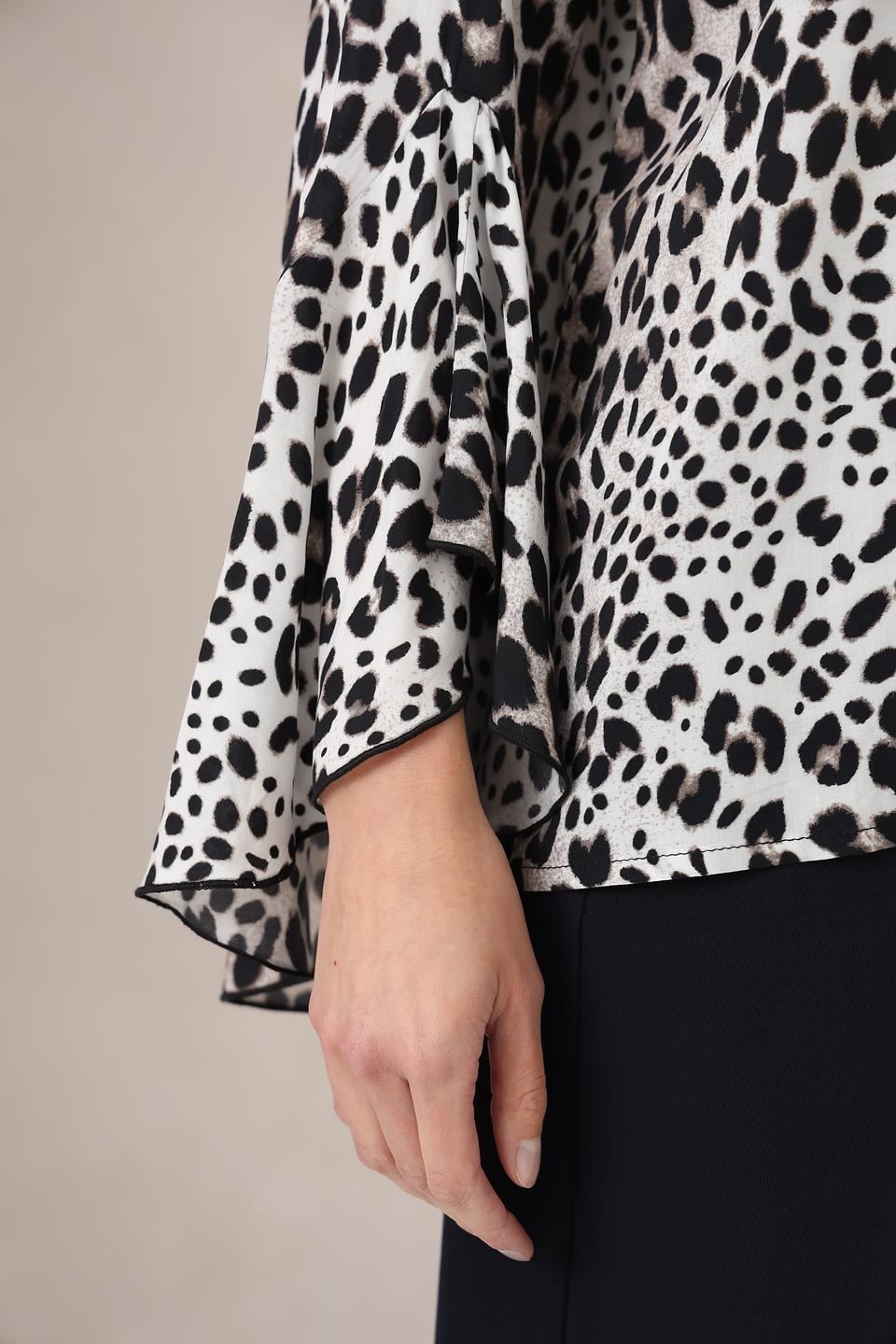 Блуза Monari с леопардовым принтом