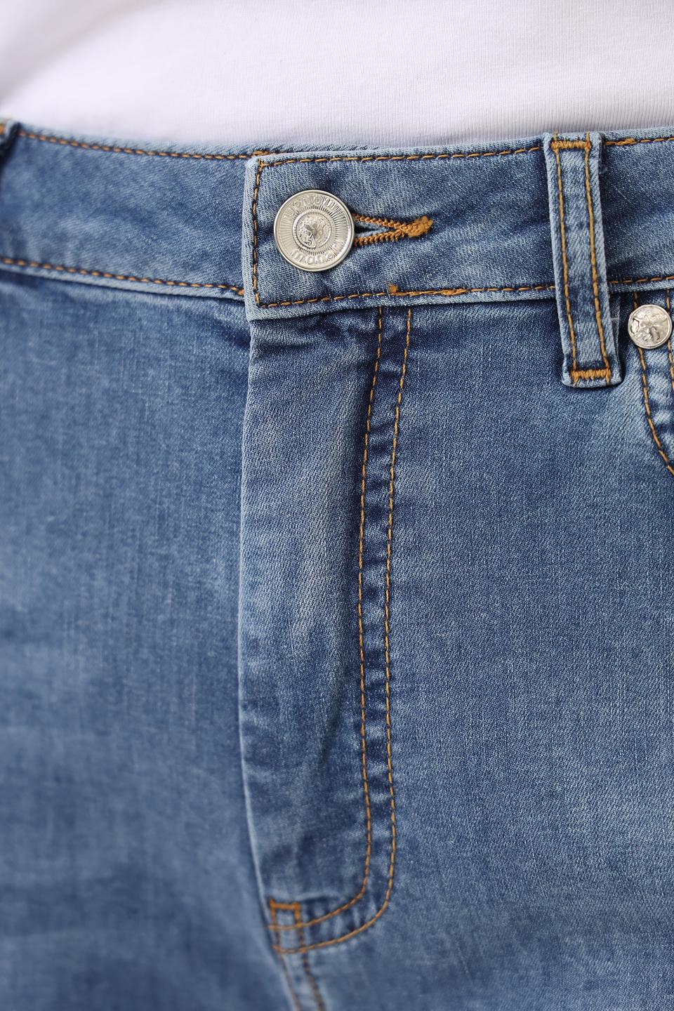 Джинсы клеш Monari голубые