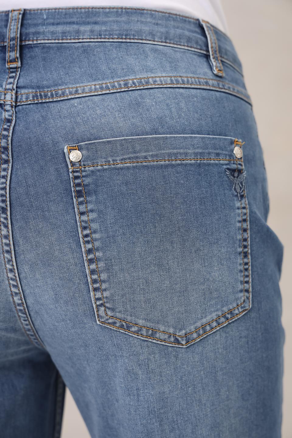 Джинсы клеш Monari голубые