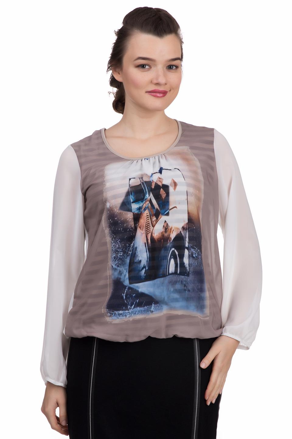 Блуза Frank Walder с принтом