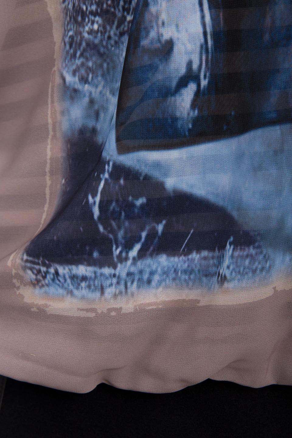 Блуза Frank Walder с принтом