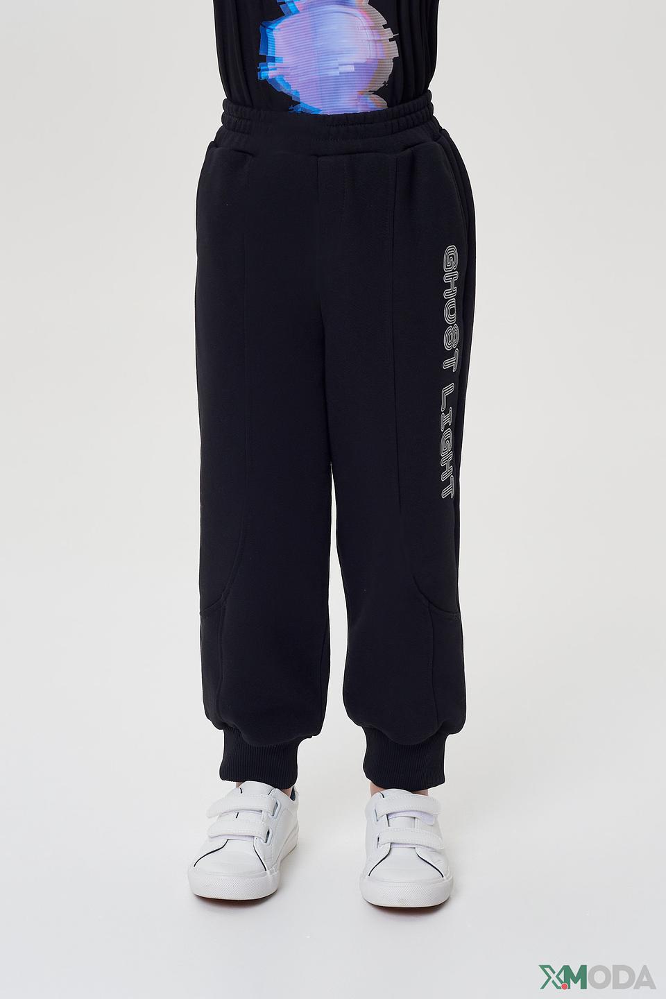 Брюки Choupette чёрные с логотипом