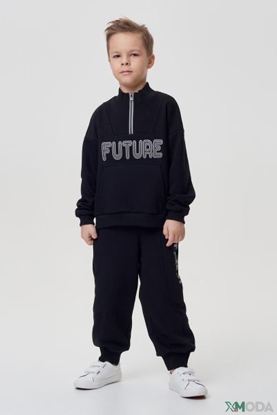 Брюки Choupette чёрные с логотипом