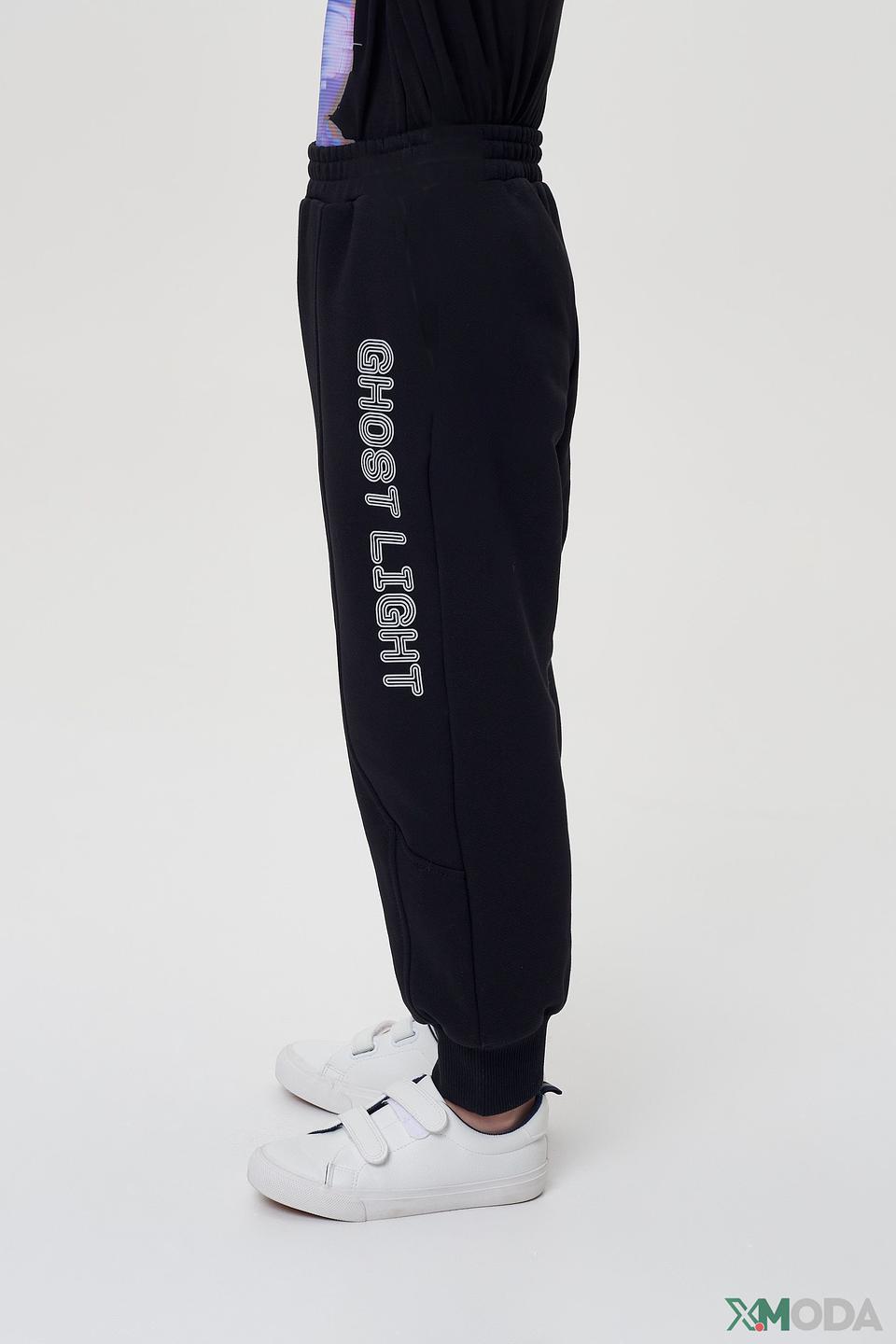 Брюки Choupette чёрные с логотипом