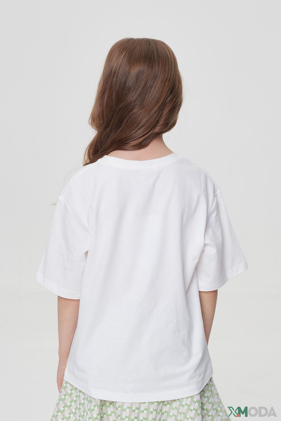 Футболка Choupette дев. с цветами