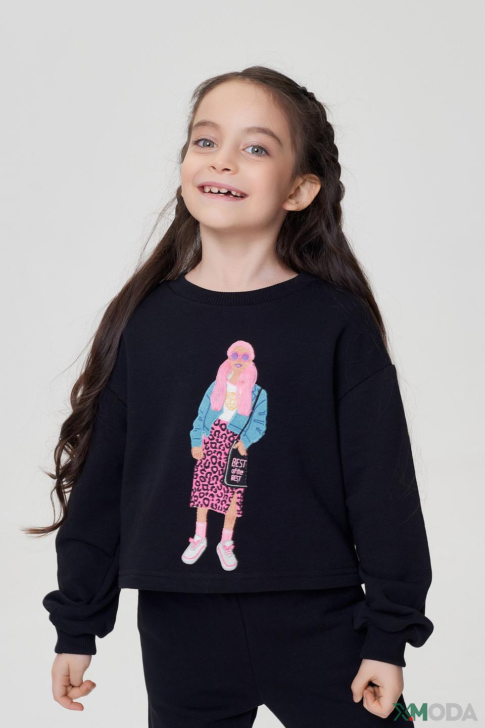 Комплект Choupette с принтом чёрный