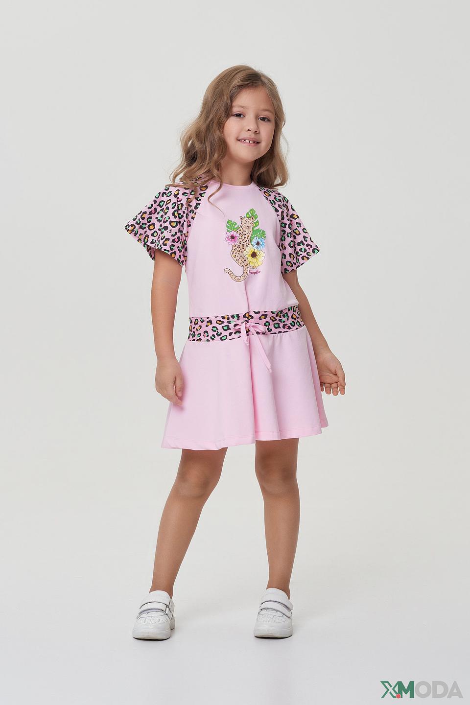 Платье Choupette дев. с леопардовым принтом