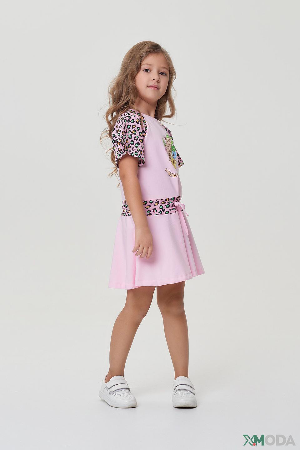 Платье Choupette дев. с леопардовым принтом
