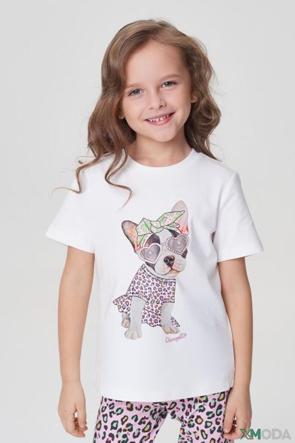 Футболка Choupette дев. с принтом