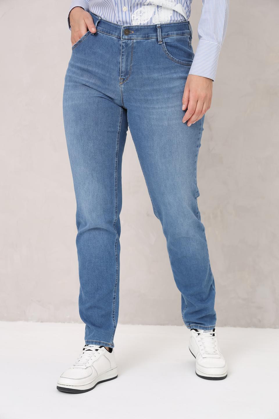 Джинсы Gardeur голубые прямые