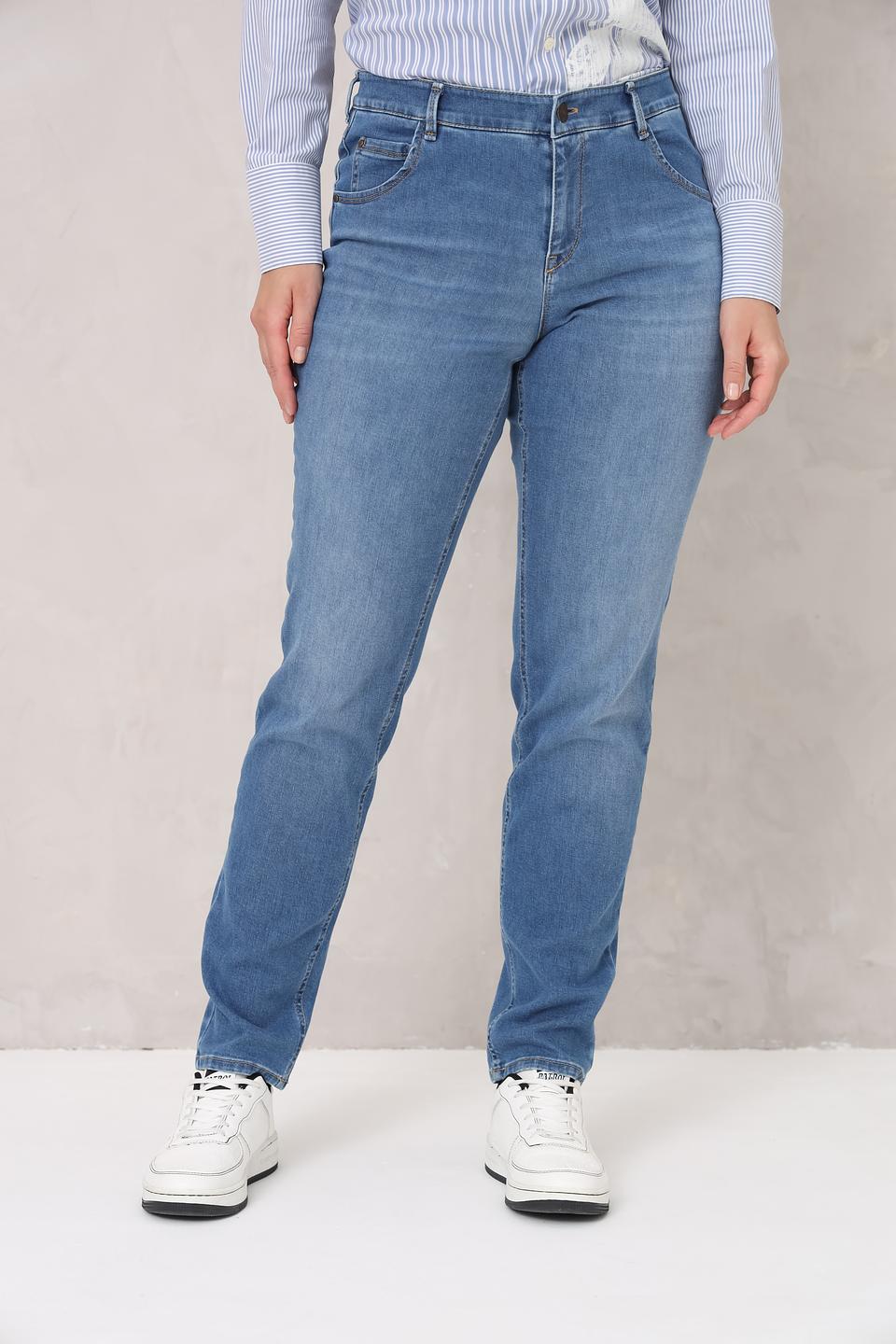 Джинсы Gardeur голубые прямые
