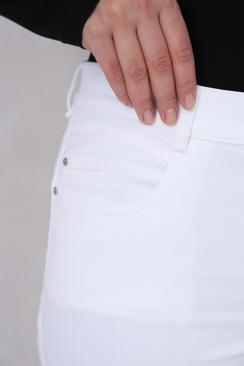 Джинсы Gardeur прямые белые