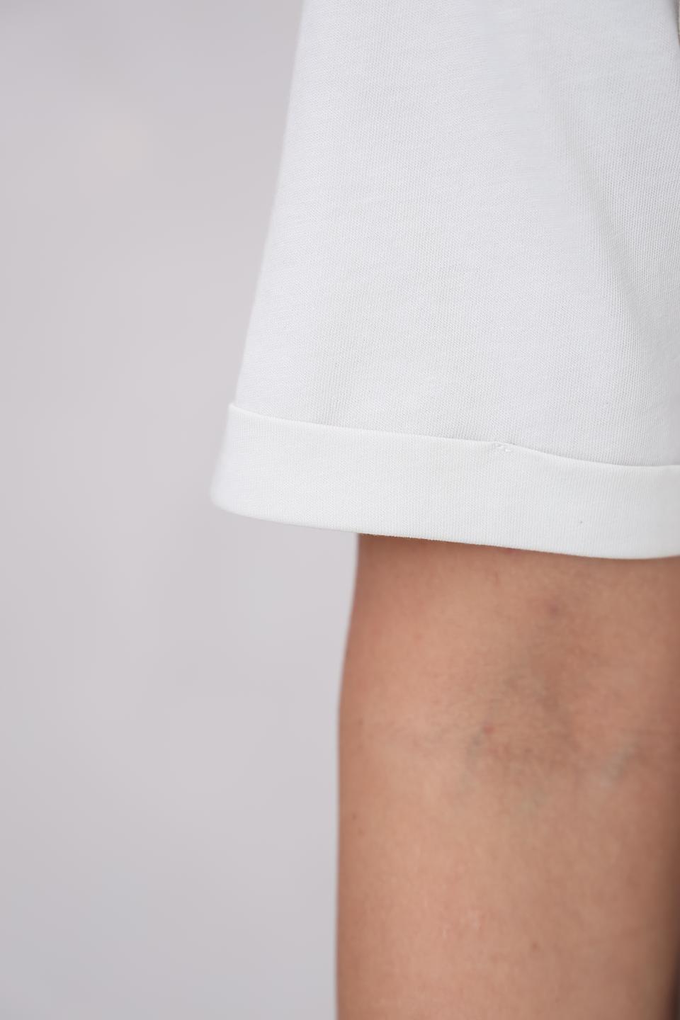 Футболка Lecomte с принтом