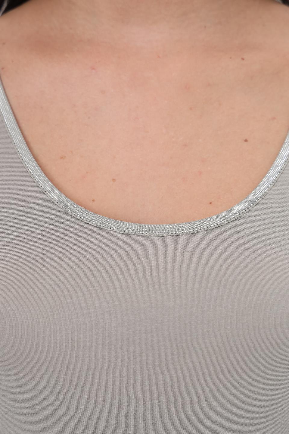 Топ Lecomte женский серый