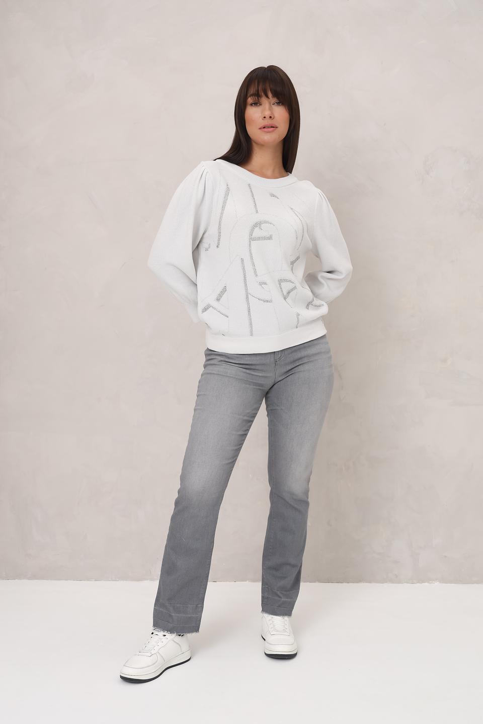 Пуловер Monari с принтом