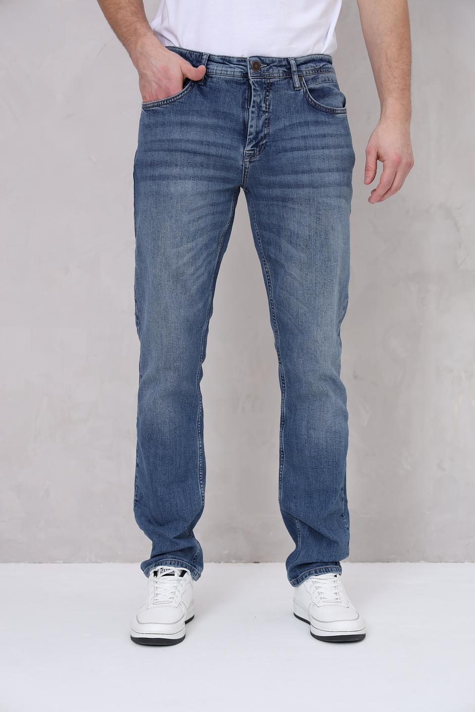 Джинсы Lerros потертые синие