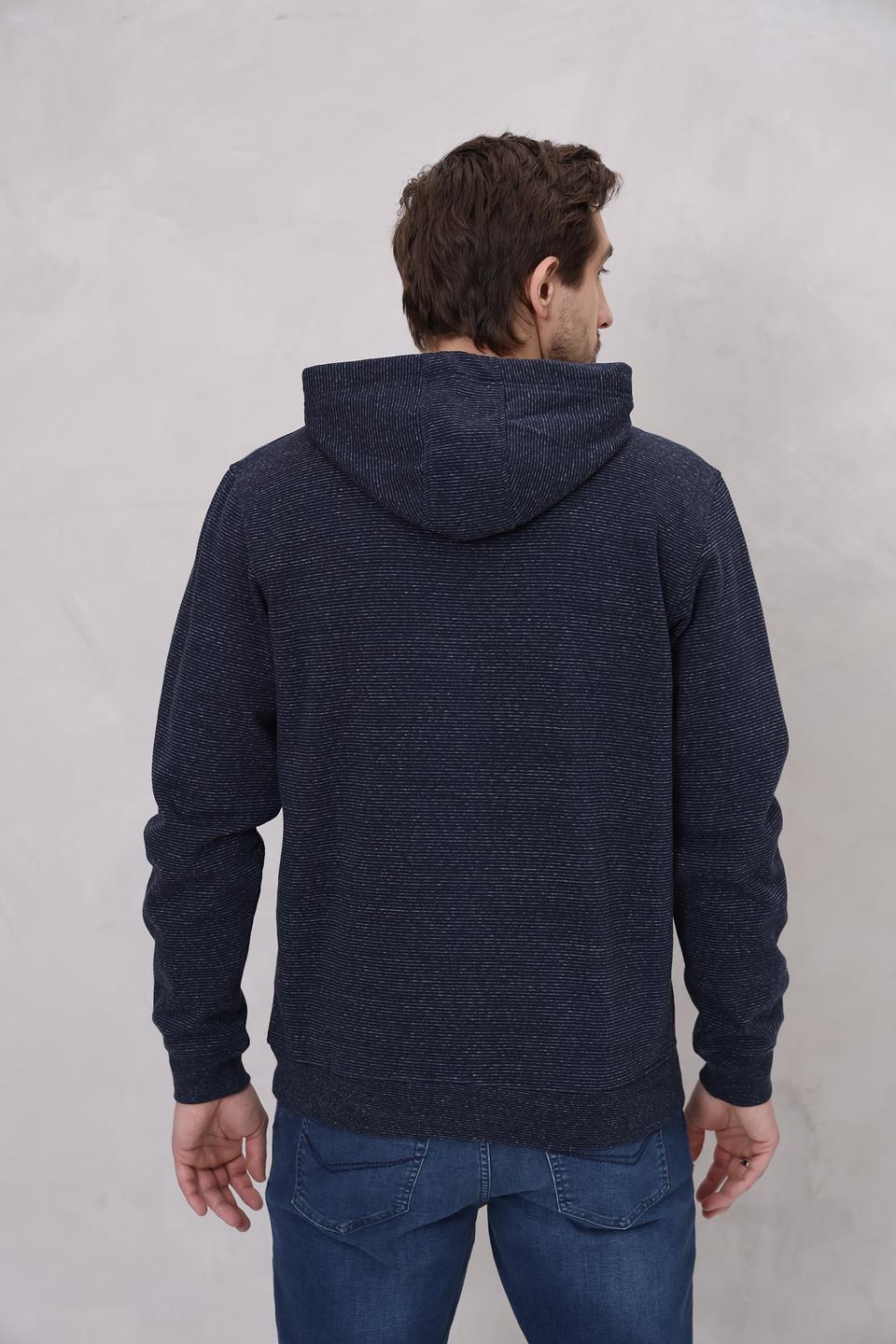 Толстовка Lerros с капюшоном синяя