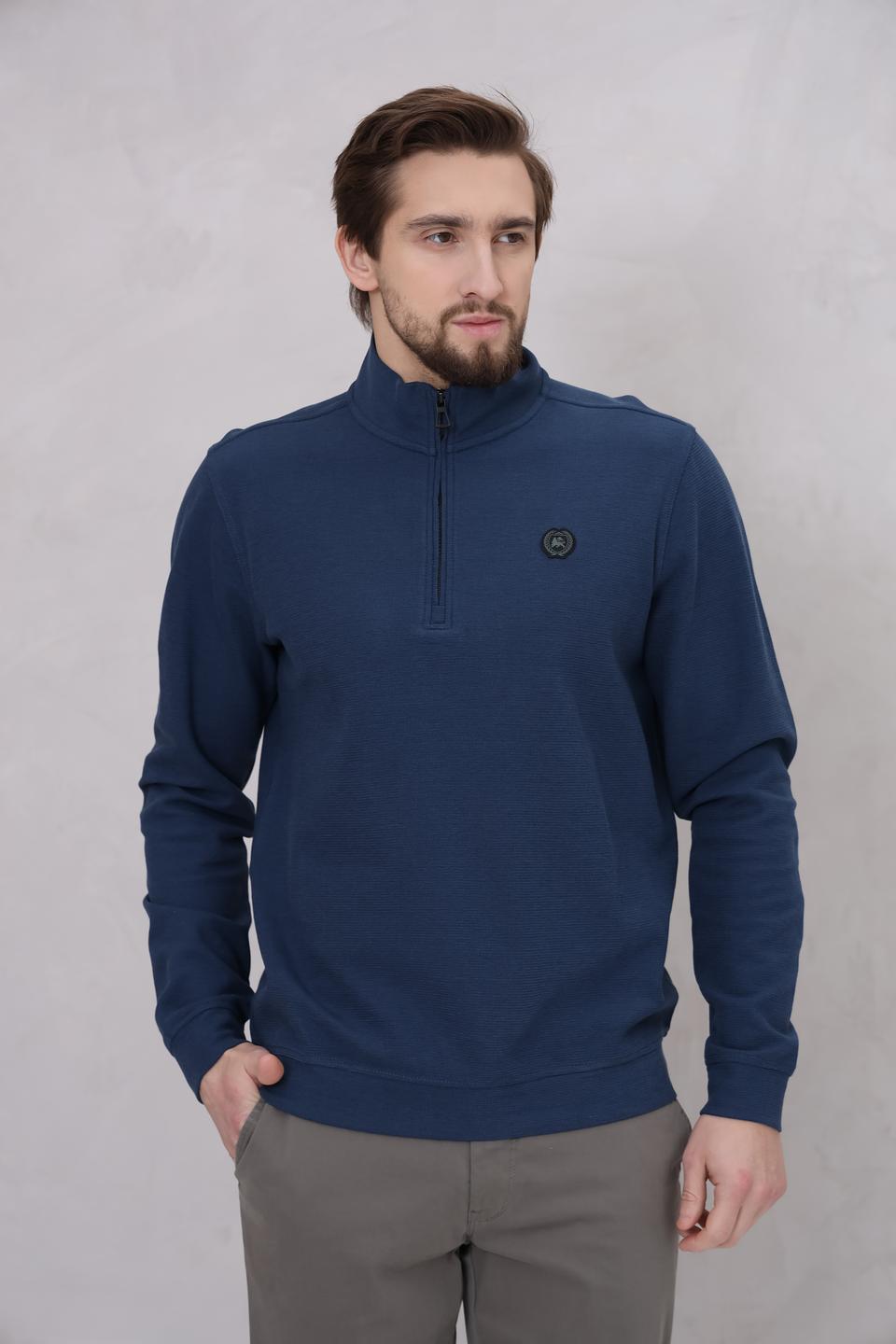 Джемпер Lerros с молнией синий