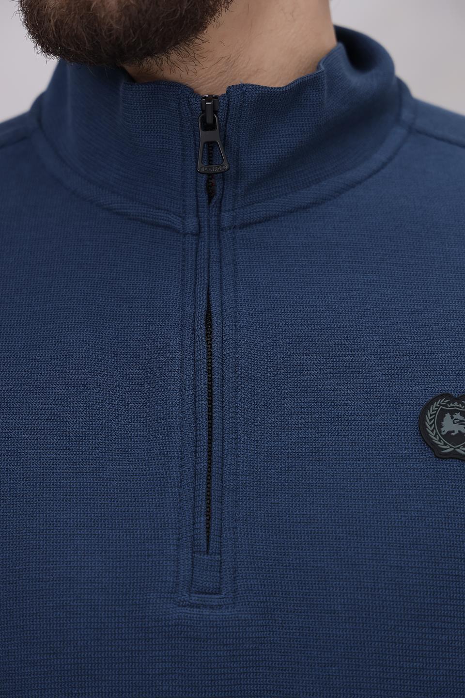 Джемпер Lerros с молнией синий