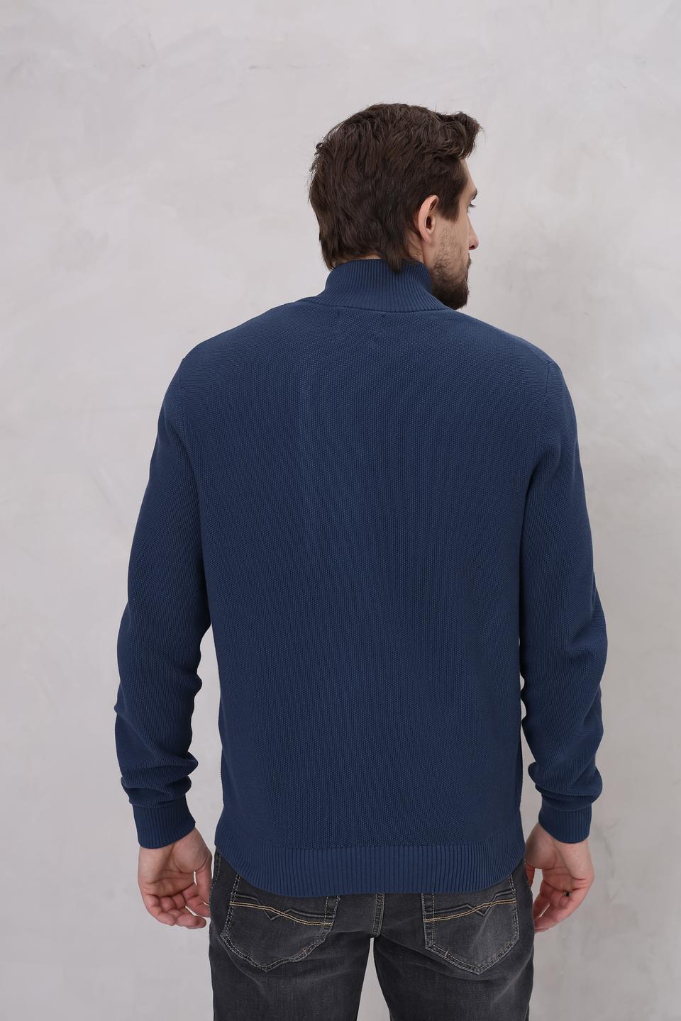 Кардиган Lerros синий на молнии