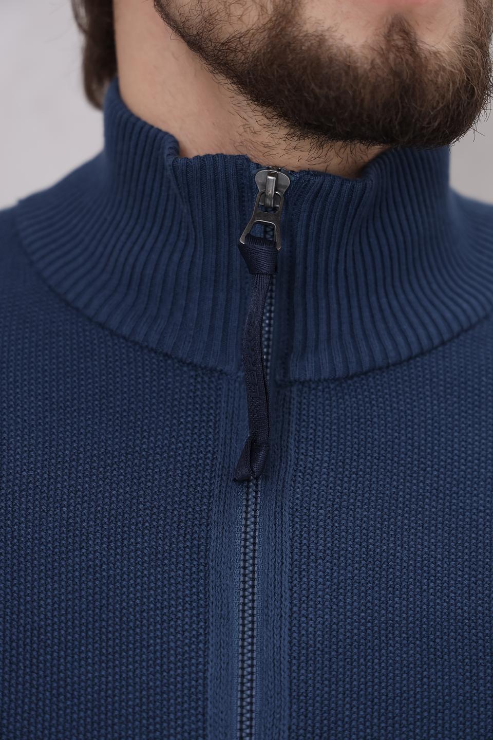 Кардиган Lerros синий на молнии