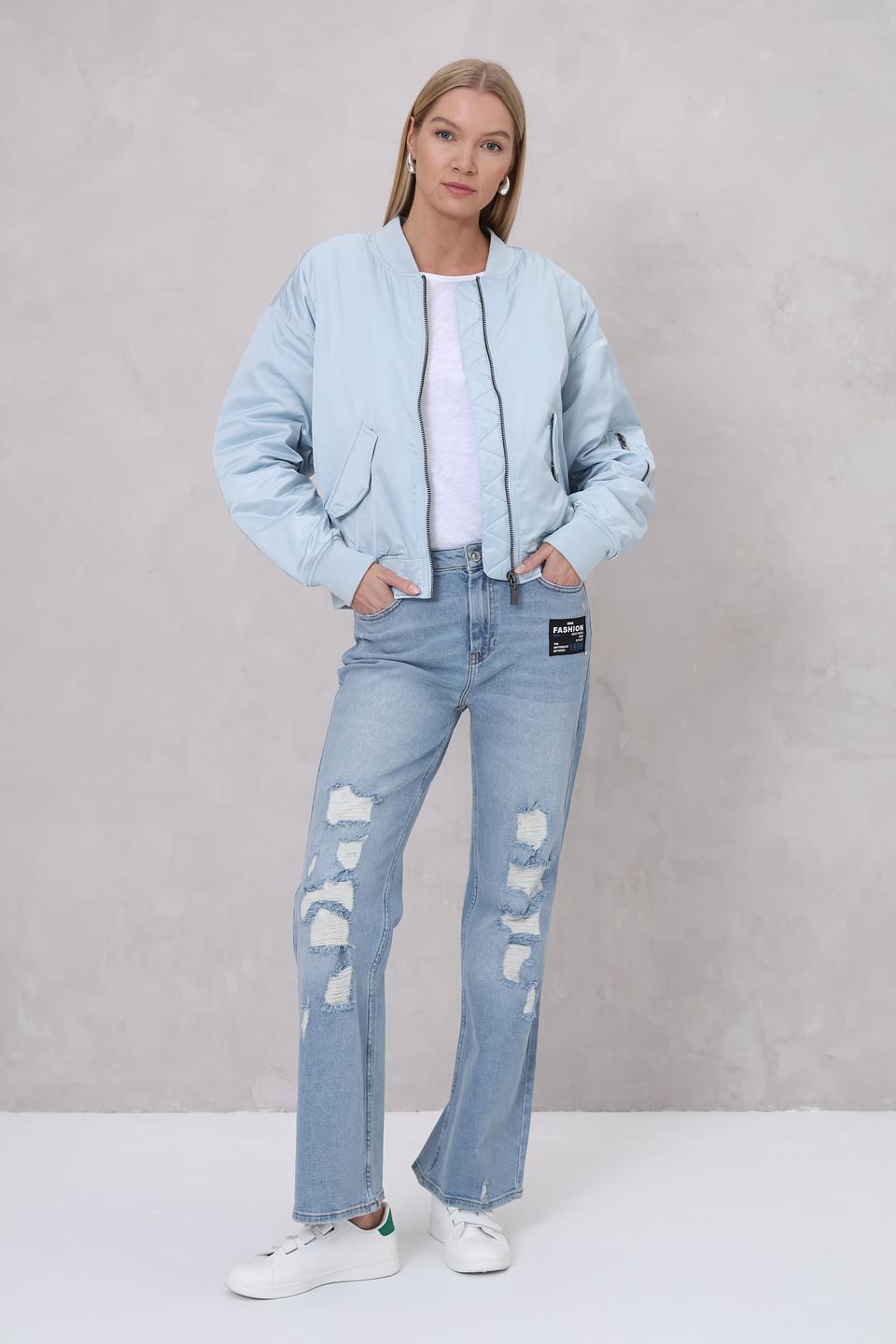 Куртка Broadway бомбер голубой