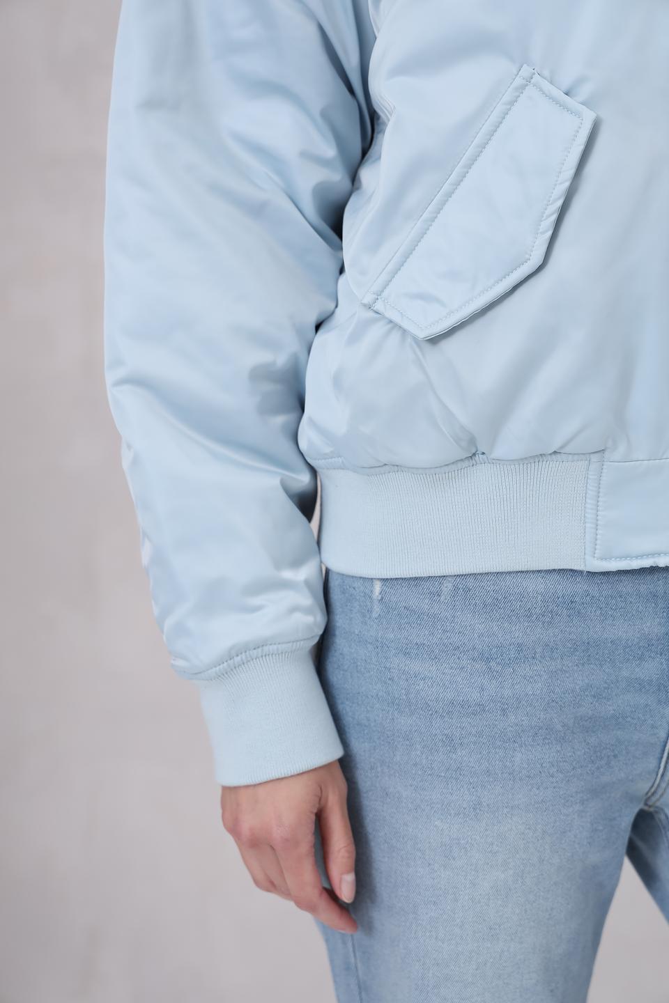 Куртка Broadway бомбер голубой