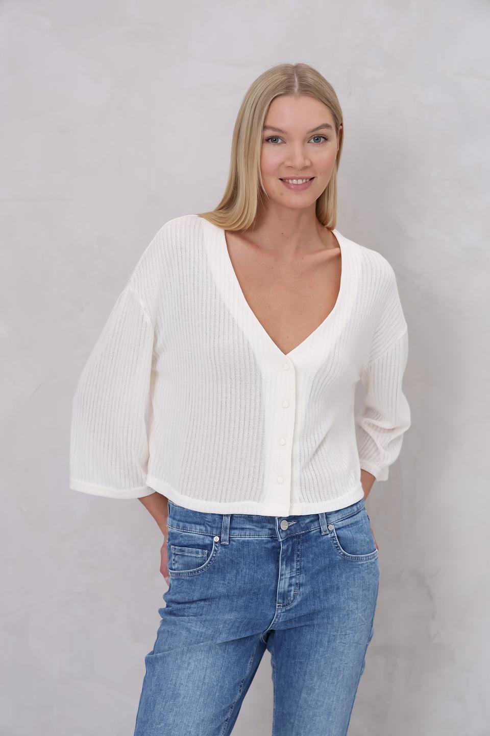 Жакет Broadway вязаный белый