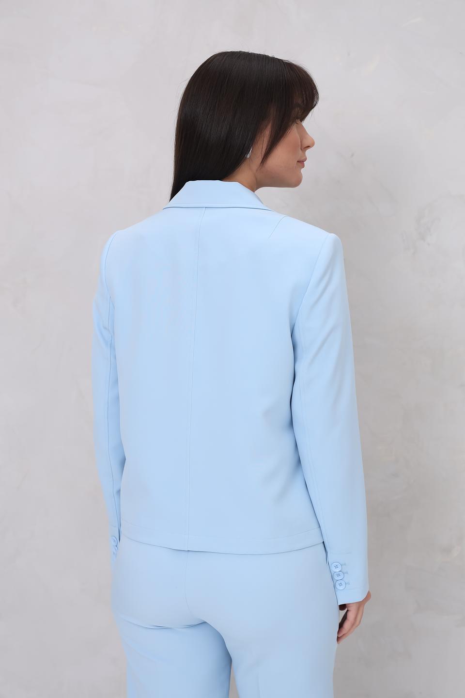 Жакет Marc Aurel голубой приталенный