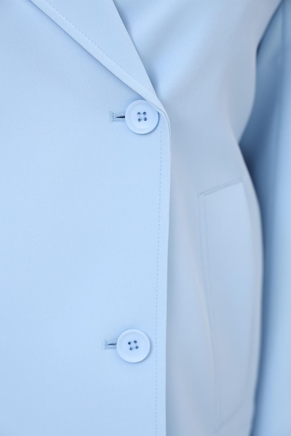 Жакет Marc Aurel голубой приталенный