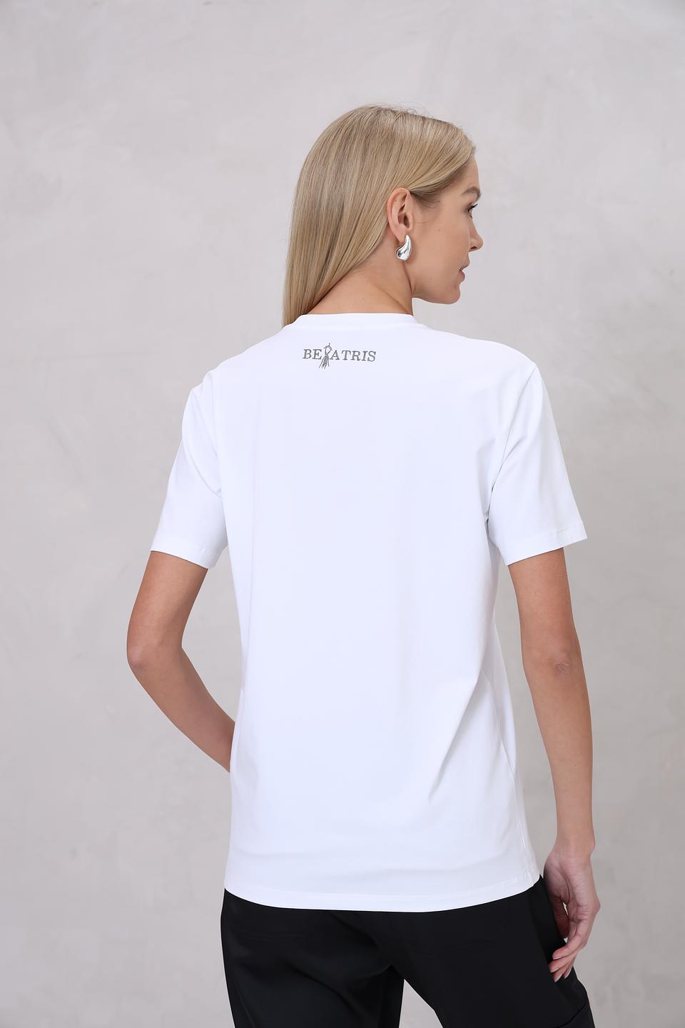 Футболка Beatris женская белая