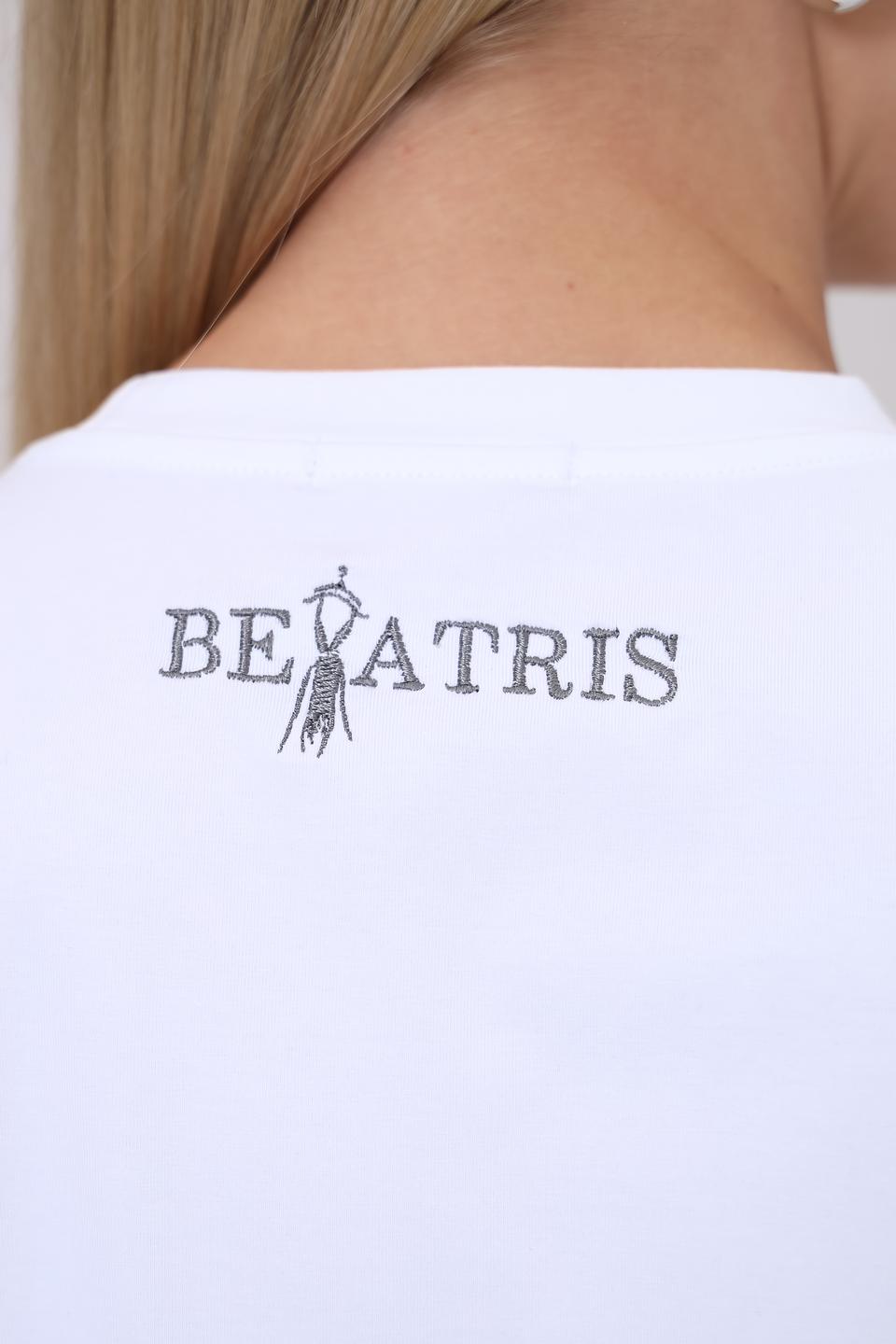 Футболка Beatris женская белая