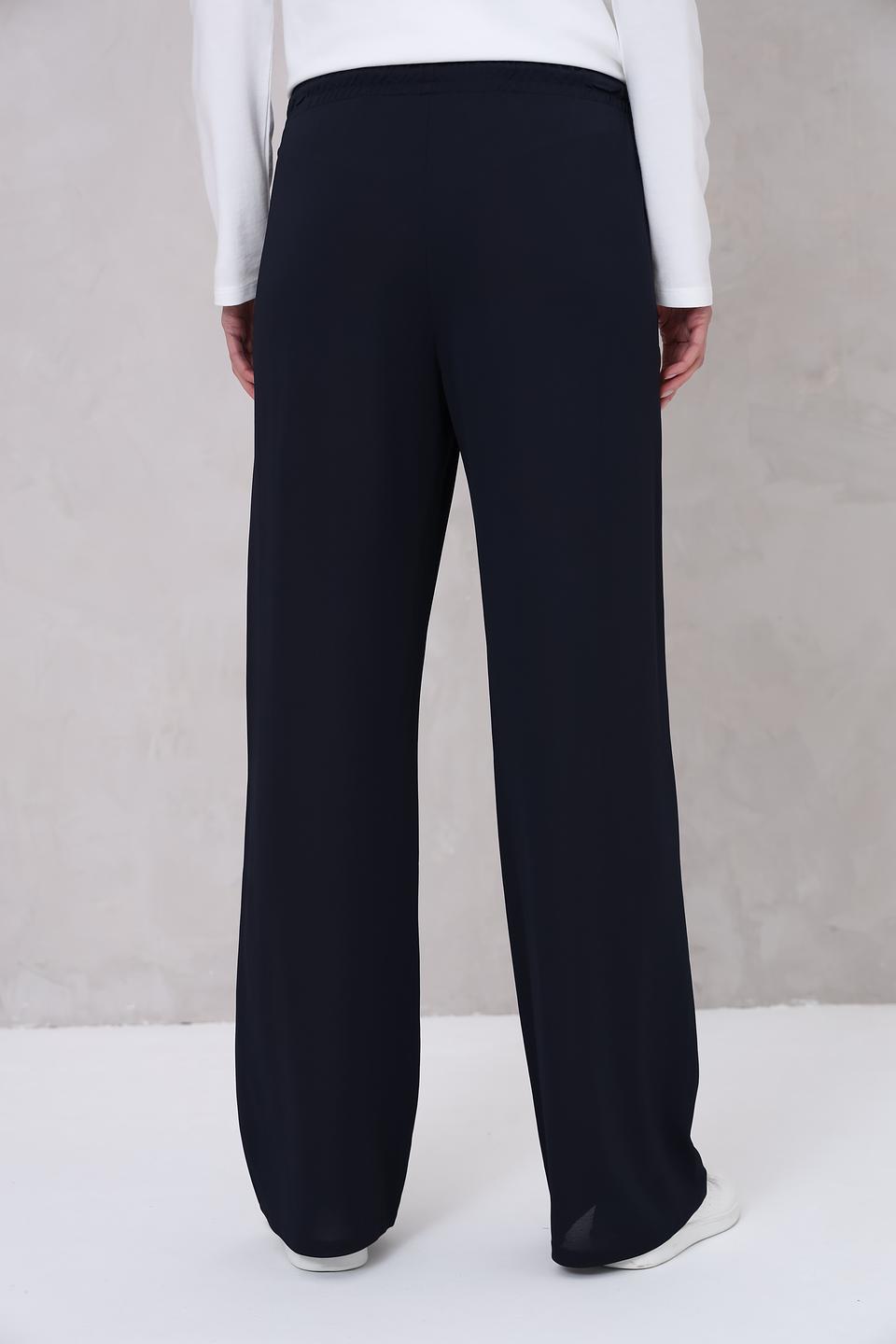 Брюки Margittes клёш тёмно-синие