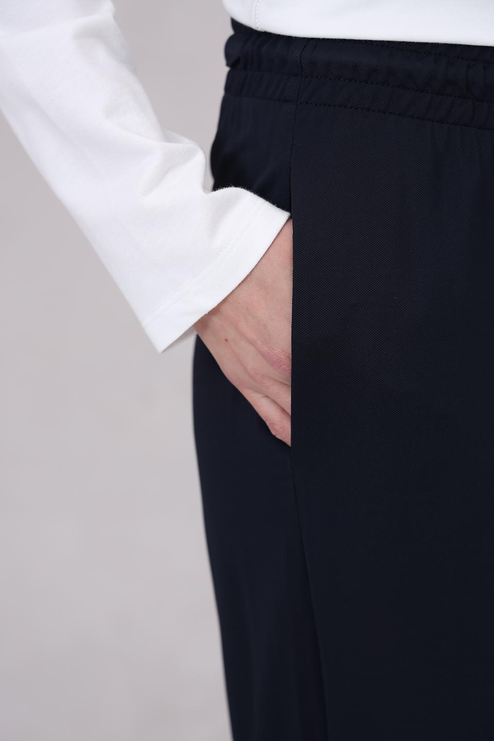 Брюки Margittes клёш тёмно-синие