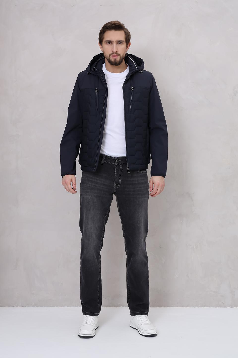 Куртка Bugatti стеганая синяя