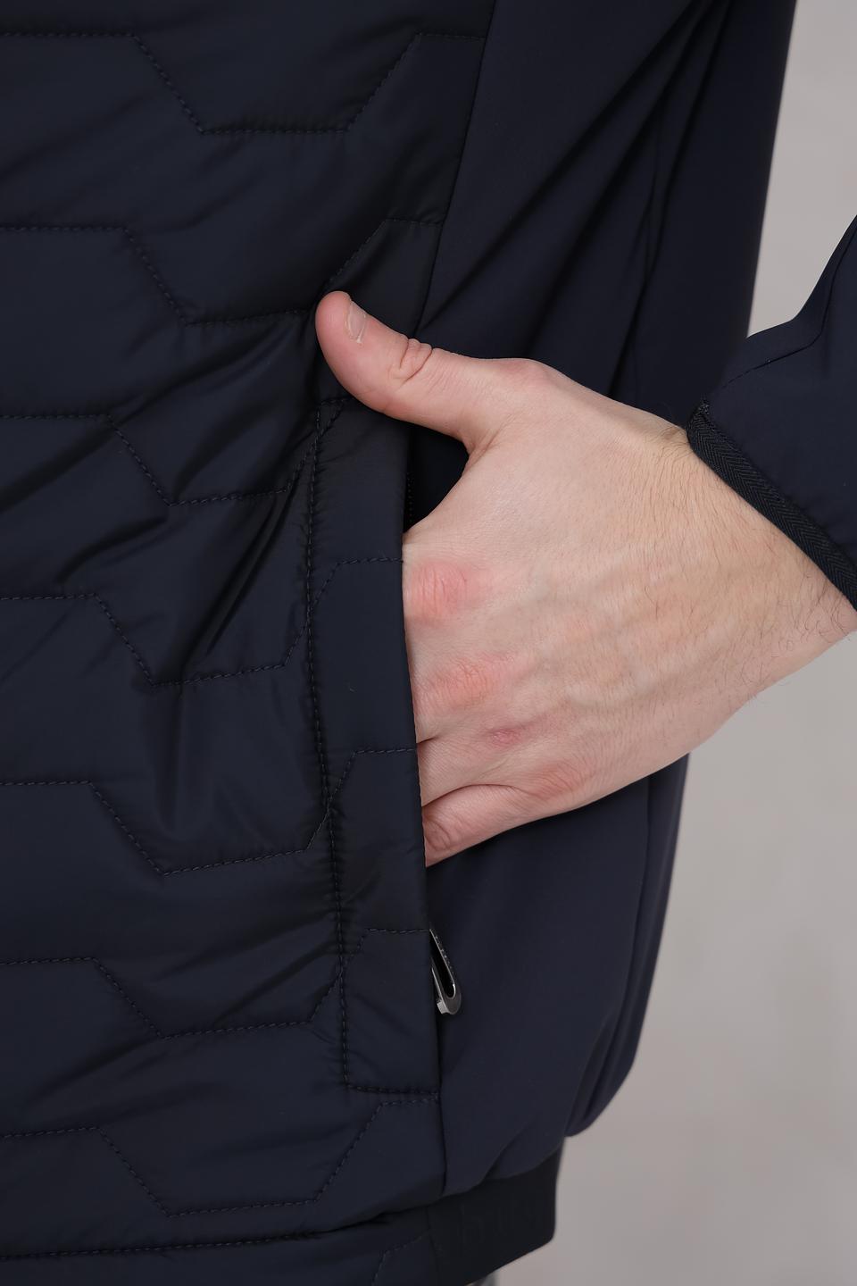 Куртка Bugatti стеганая синяя